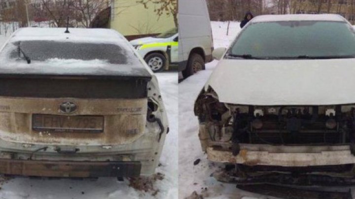 Двоих человек, которые разбирали автомобили в Кишиневе задержали в Одессе