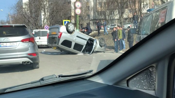 На Рышкановке произошла серьезная авария