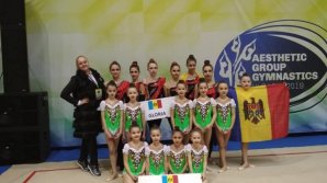 Молдова заняла четвертое место на первом этапе Кубка мира по эстетической гимнастике
