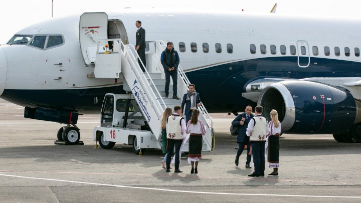 Сборная Франции по футболу прибыла в Кишинев (фото)