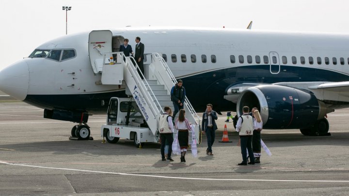 Сборная Франции по футболу прибыла в Кишинев (фото)