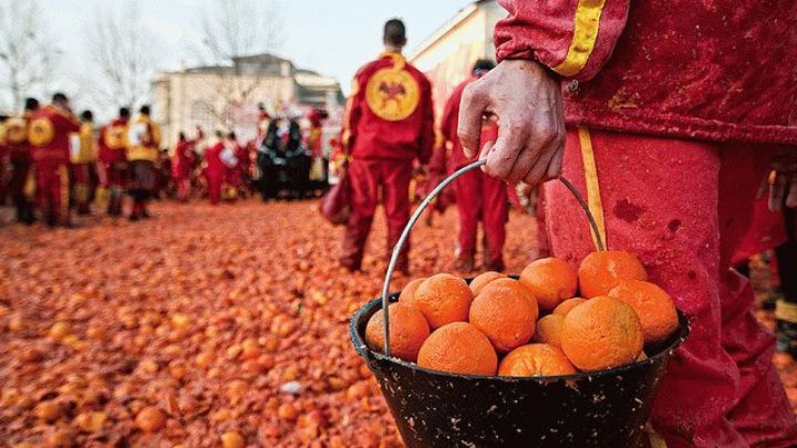 В Италии стартует "апельсиновое побоище"