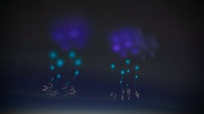 Очевидцы сняли в небе "инопланетное вторжение"