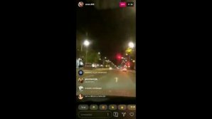 Жительница столицы опубликовала в соцсетях ночную поездку на бешеной скорости