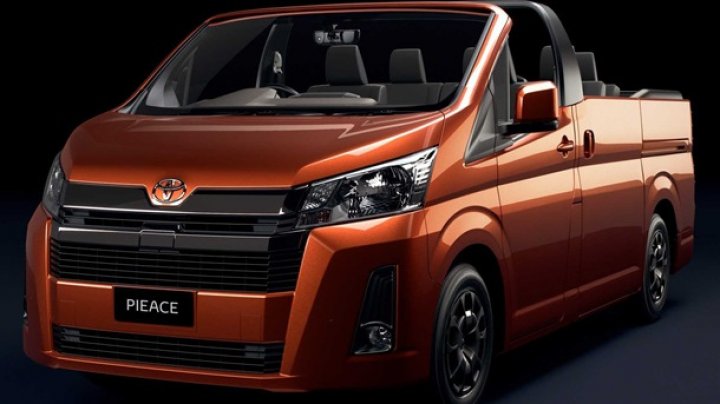 Toyota превратила минивэн HiAce в кабриолет