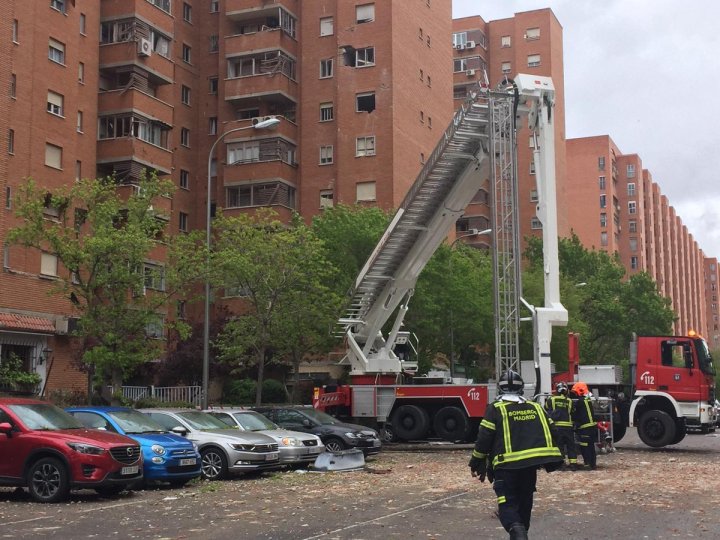 В многоэтажке в Мадриде прогремел сильный взрыв, есть раненые (фото)