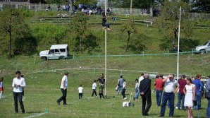 Спортивные соревнования для детей провели в селе Бурлаку