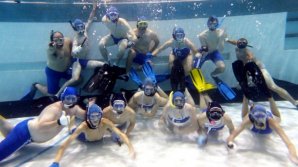 В Москве прошел турнир по подводному хоккею