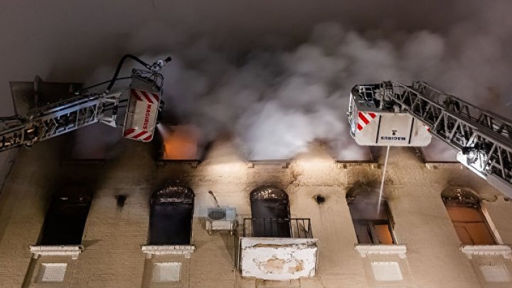 В Китае число пострадавших при пожаре в жилом доме возросло до 38