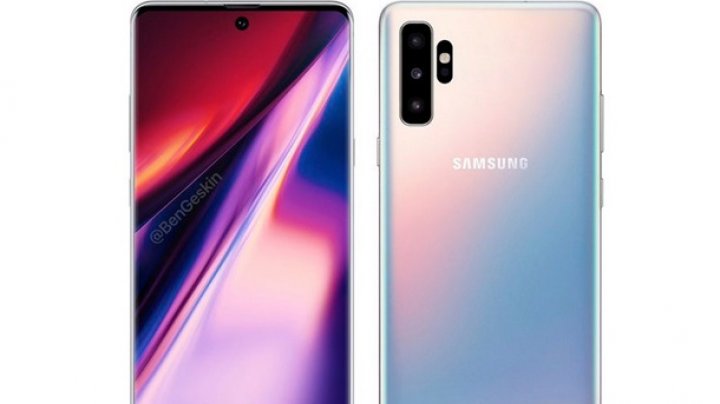 В Сети показали итоговый дизайн Galaxy Note 10