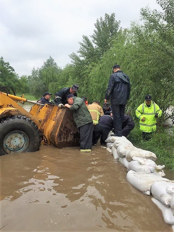 Объявлен риск наводнений в Унгенах (фото/видео)