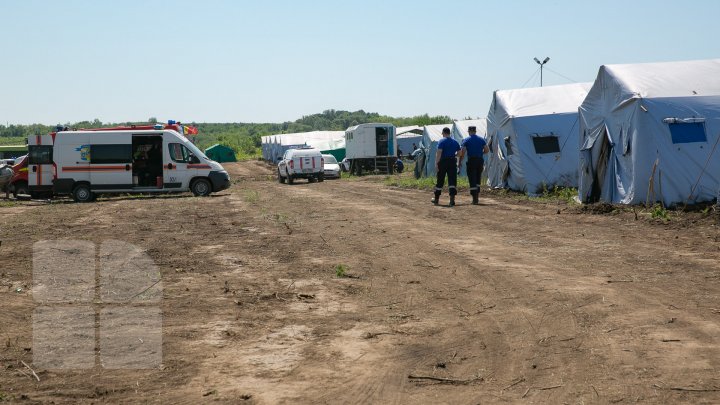 В селе Крокмаз района Штефан-Водэ продолжаются работы по укреплению дамбы