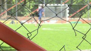 В Долине роз, на новой спортивной площадке, покуражились вандалы