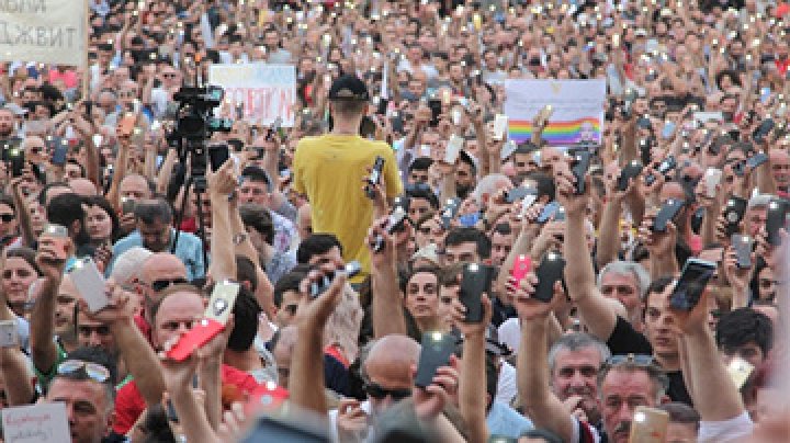 В Грузии анонсировали масштабную акцию протеста