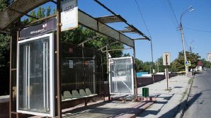 В Кишиневе разрушено более 50% остановок общественного транспорта