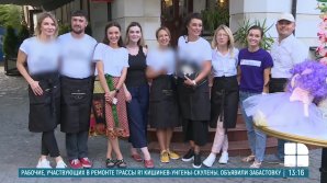 Опробовали работу официантов: телеведущая Лили Лозан и предпринимательница Ольга Ципордей