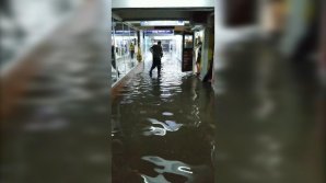 Последствия ливня в столице