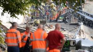 В Бельгии в результате мощного взрыва обрушились три дома  