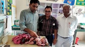 В Индии родилась девочка с четырьмя ногами и тремя руками (шокирующие фото)