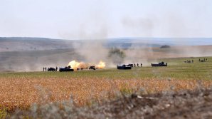 В Булбоаке прошли международные учения "Огненный щит"