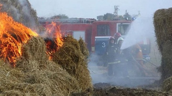 В Одесской области ребенок сгорел в стоге сена