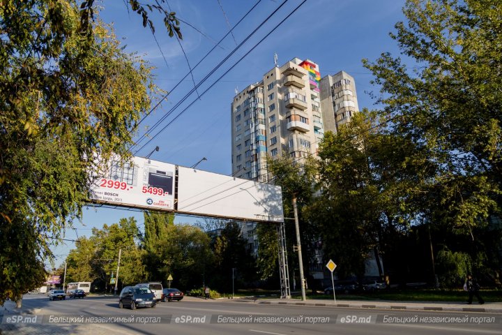 Серость не в моде: группа жильцов из Бельц внесла разнообразие в монотонность высотки (ФОТО)