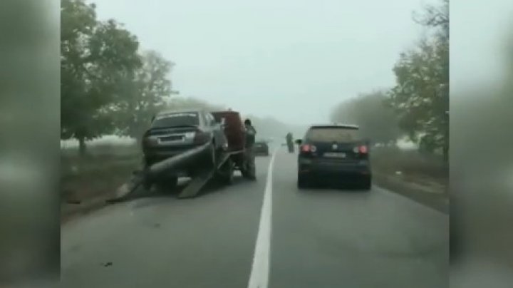 В Чадыр-Лунгском районе столкнулись два автомобиля (ВИДЕО)