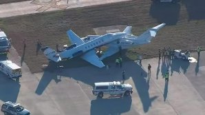 Два самолета столкнулись в международном аэропорту в США