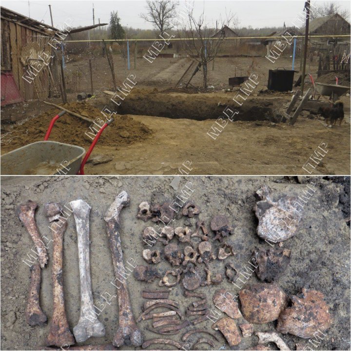 Житель приднестровского района нашёл человеческие останки (ФОТО)