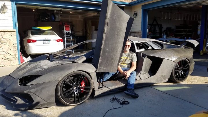 Отец и сын из штата Колорадо "распечатали" Lamborghini и обменяли её на настоящую машину