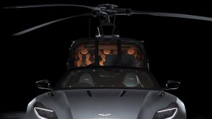 Роскошно: Aston Martin показала свой первый фирменный вертолет (ФОТО)