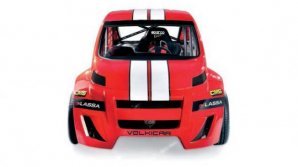 Как игрушечные, но очень быстрые: в столице прошёл демонстрационный заезд гоночных машин Volkicar