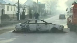 Очевидец заснял последствия погрома в селе на юге Казахстана (ВИДЕО)