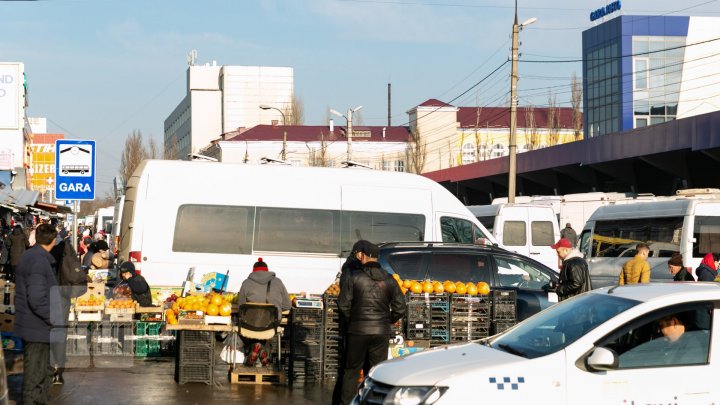 Протест на Центральном автовокзале: торговцы считают, что их хотят выжить с территории 