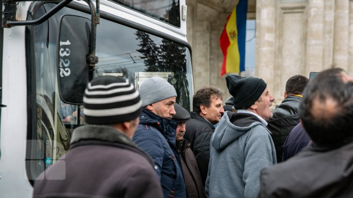 В центре столицы протестуют участники конфликта на Днестре