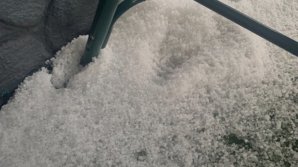 В южных и центральных районах Молдовы выпал град