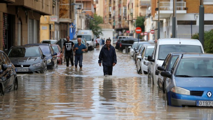 Испания: под воду ушли множество населенных пунктов провинции Кастельон