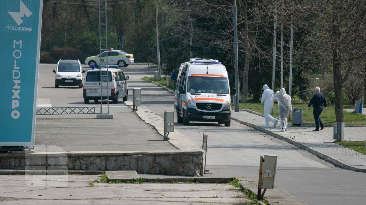 В Столичный центр COVID-19 был доставлен первый пациент (Фоторепортаж)