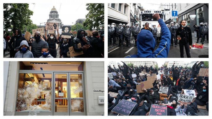 В Брюсселе акция протеста переросла в беспорядки