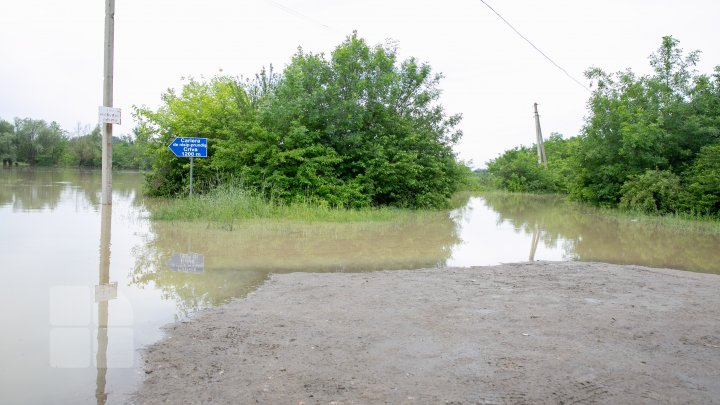 Последствия паводка в селе Крива: местные власти надеются, что вода скоро пойдёт на спад