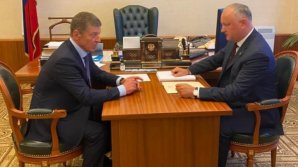 Игорь Додон встретился в Москве с Дмитрием Козаком: о чем говорили политики