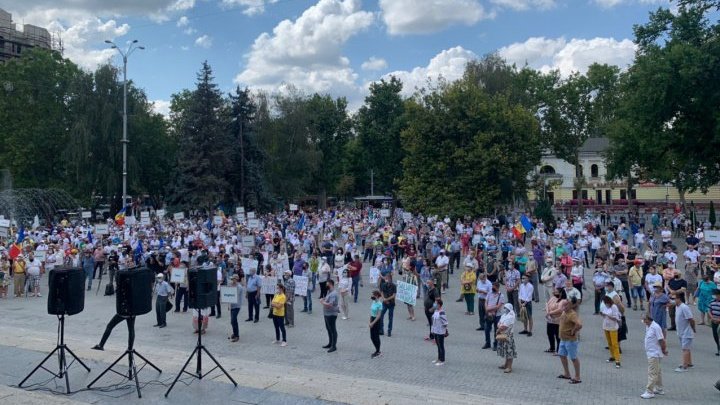 В центре столицы протестуют фермеры (ФОТО)