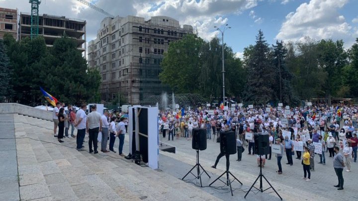 В центре столицы протестуют фермеры (ФОТО)