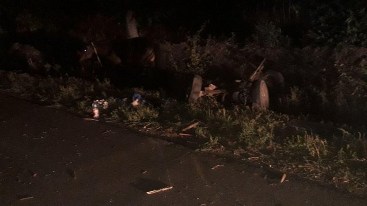 Четверо детей на повозке с пьяной матерью попали в ДТП в Новоаненском районе. Чудом обошлось без серьезных травм