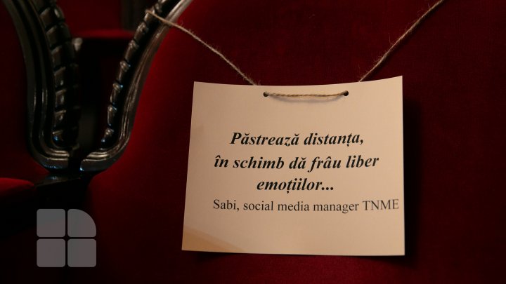 Национальный театр им. Михая Эминеску вновь распахнул двери: как будут проходить спектакли в условиях пандемии (ФОТОРЕПОРТАЖ)