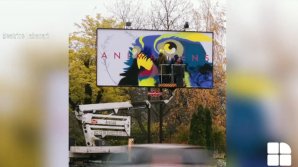 Кишинев станет ярче: в городе раскрасят шесть рекламных панно