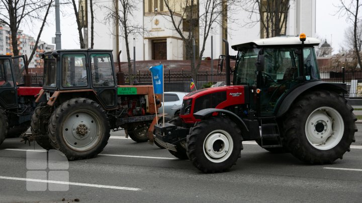 Протесты не стихают: фермеры на сельхозтехнике заехали на ступени парламента (ФОТО, ВИДЕО) 