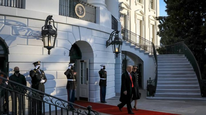 Дональд Трамп покинул Белый дом за несколько часов до инаугурации Джо Байдена и оставил ему записку