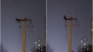 Мужчина из Китая решил накачать пресс, а в итоге обесточил почти весь город