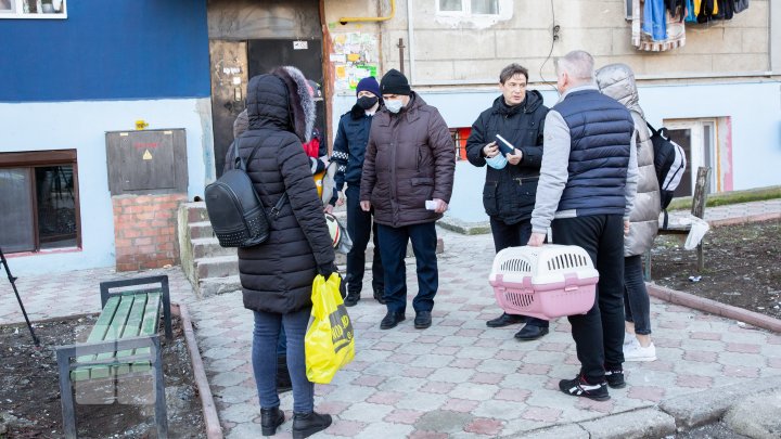 Фоторепортаж с места взрыва в жилом доме на Ботанике